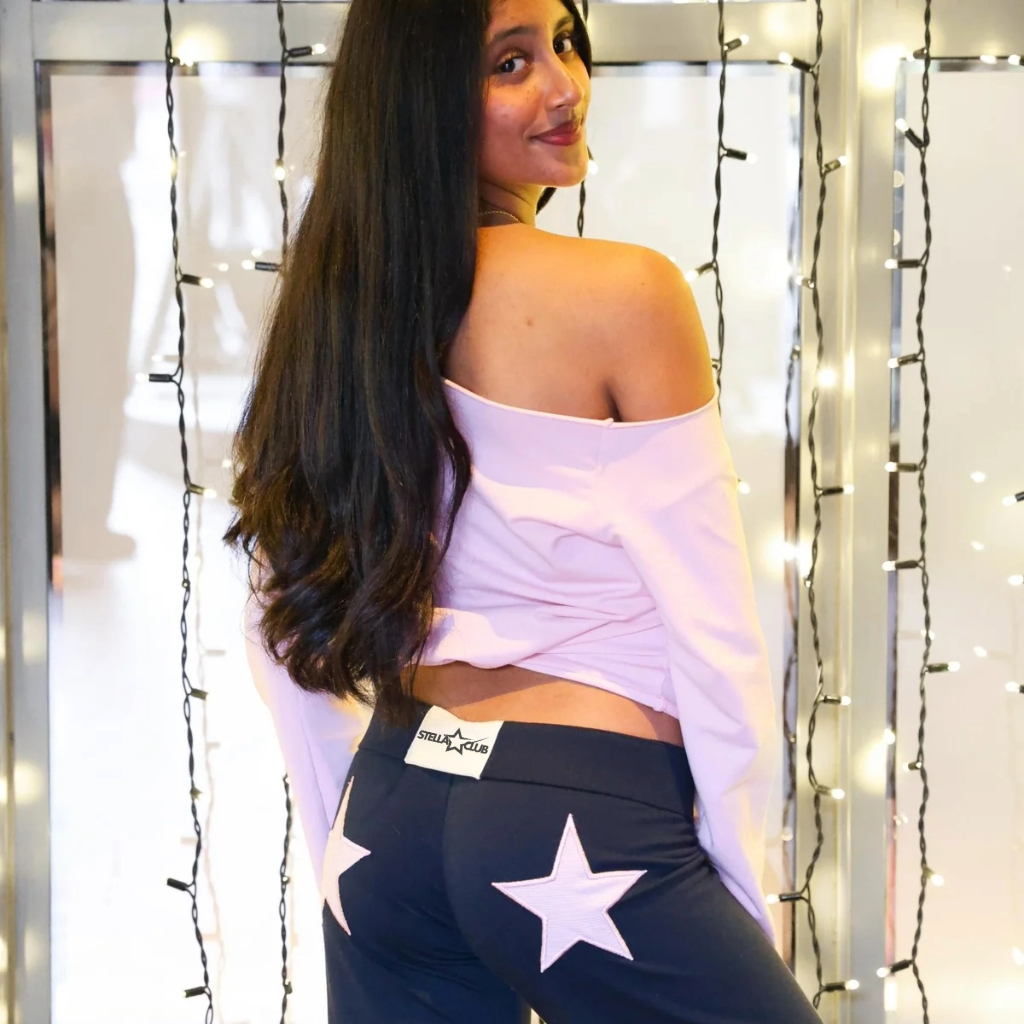 L'ICONIC STELLA FLARED SCULPTANT - BLEU NUIT ÉTOILE ROSE