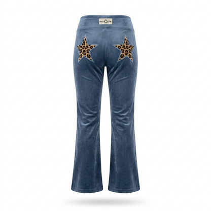 LE STELLA LÉOPARD FLARED SCULPTANT - BLEU