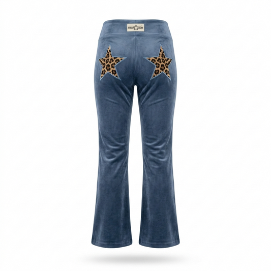 LE STELLA LÉOPARD FLARED SCULPTANT - BLEU