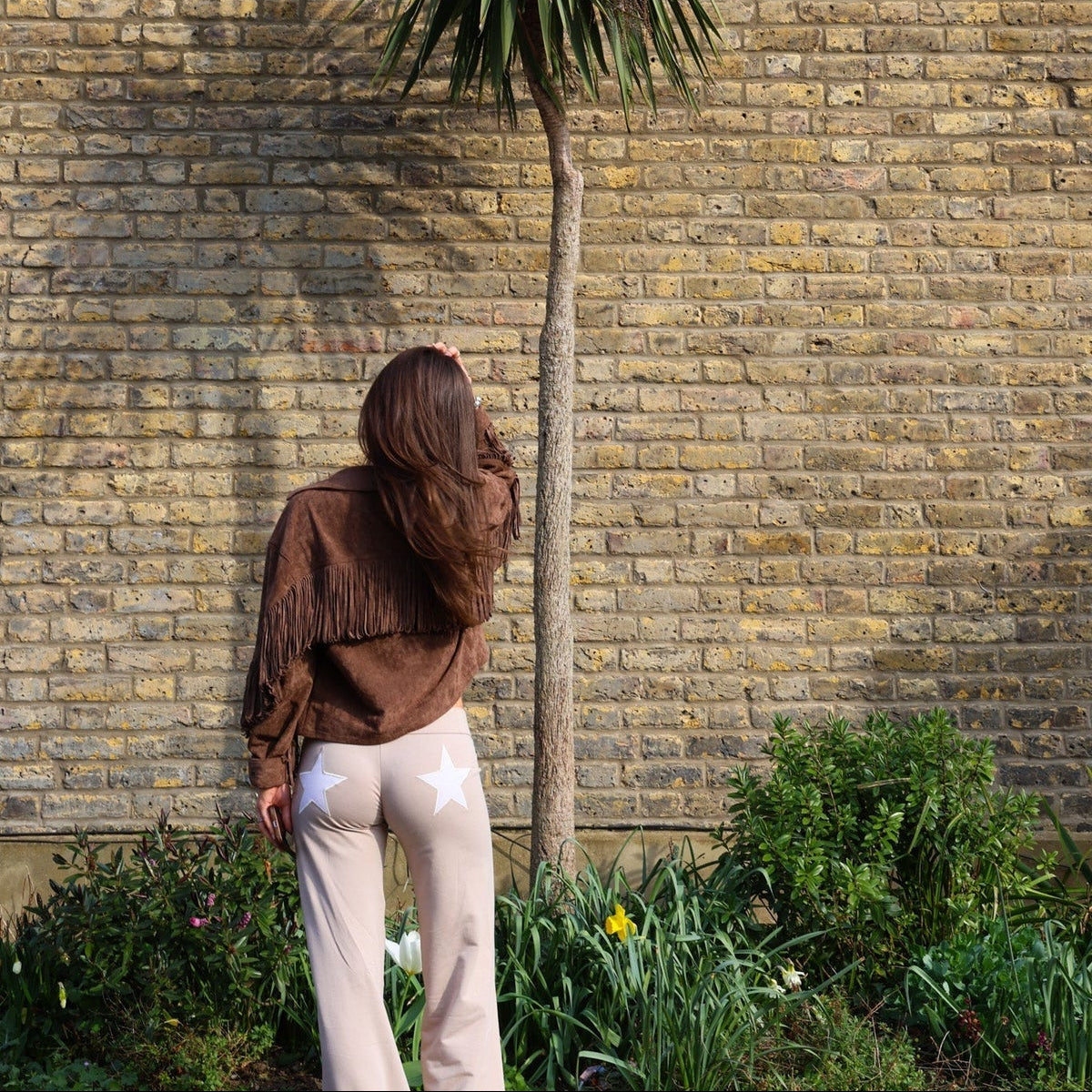 L'ICONIC STELLA FLARED SCULPTANT- BEIGE ÉTOILE BLANCHE