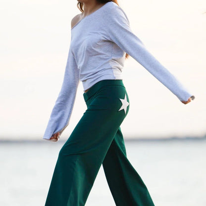 L'ICONIC STELLA FLARED SCULPTANT - VERT ÉTOILE BLANCHE