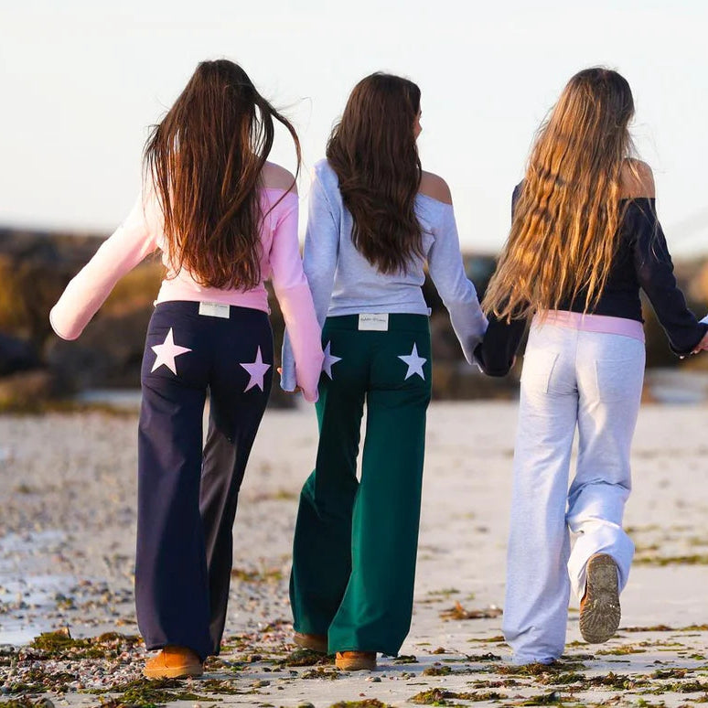L'ICONIC STELLA FLARED SCULPTANT - VERT ÉTOILE BLANCHE