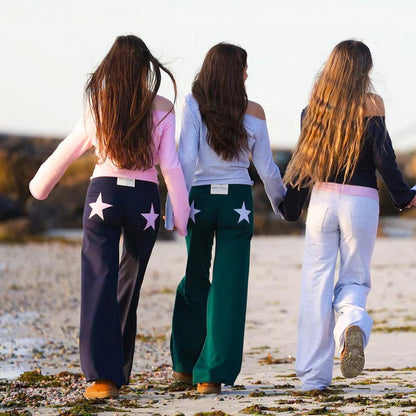 L'ICONIC STELLA FLARED SCULPTANT - VERT ÉTOILE BLANCHE
