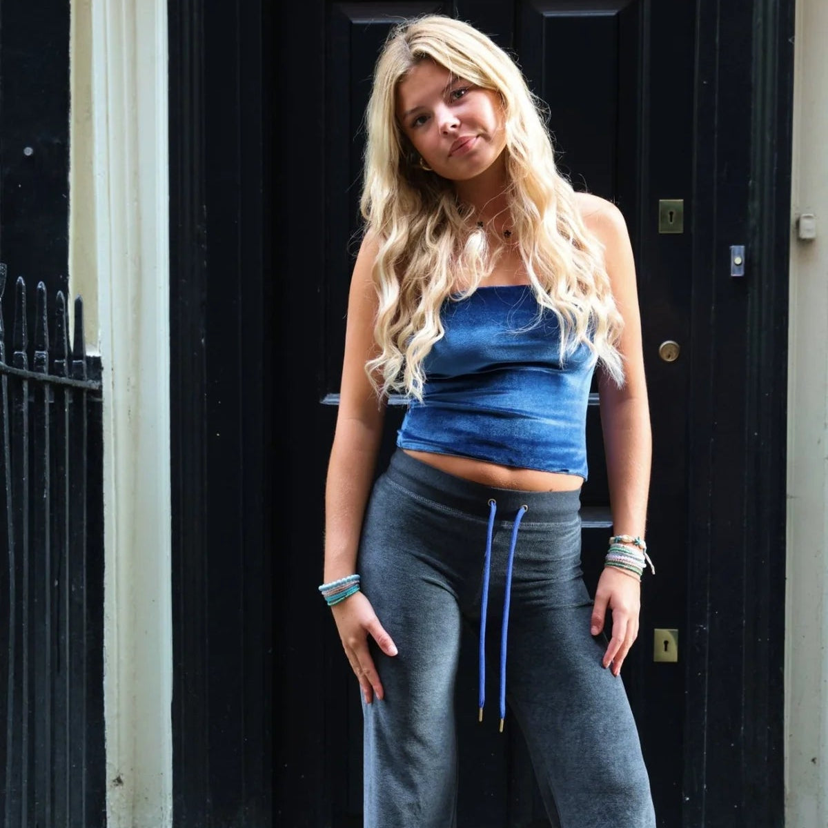 LE STELLA LÉOPARD FLARED SCULPTANT - BLEU GRISÉ